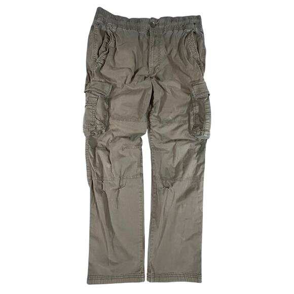 Hollister California Cargo Pants Mens L Green - Picture 1 of 10
